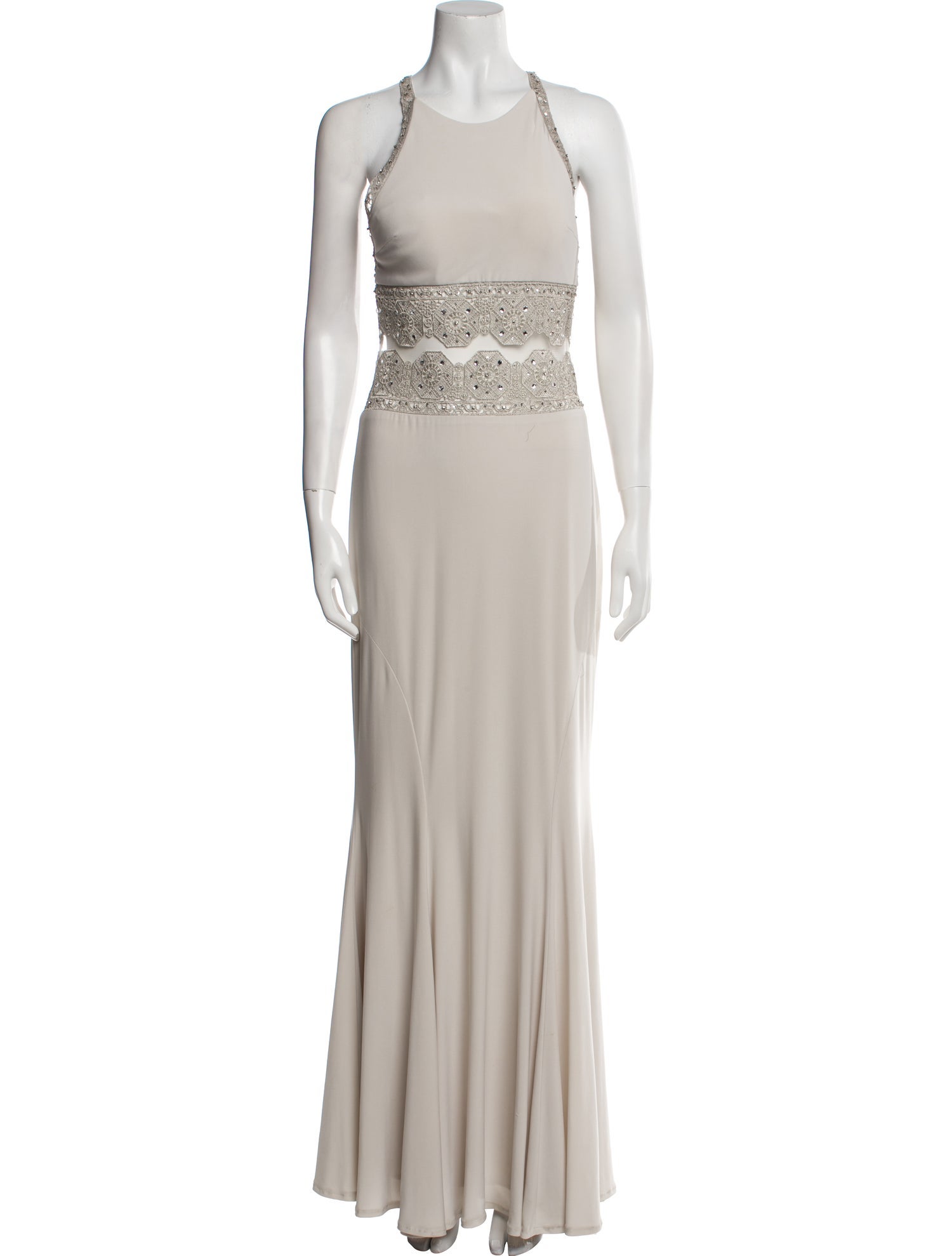 Mignon Halterneck Long Dress