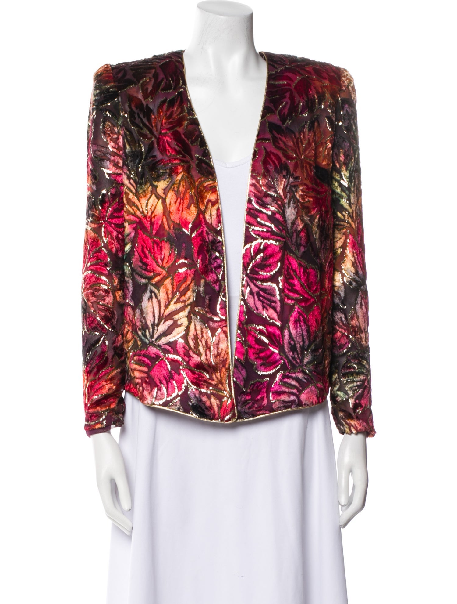 Mignon Printed Evening Jacket