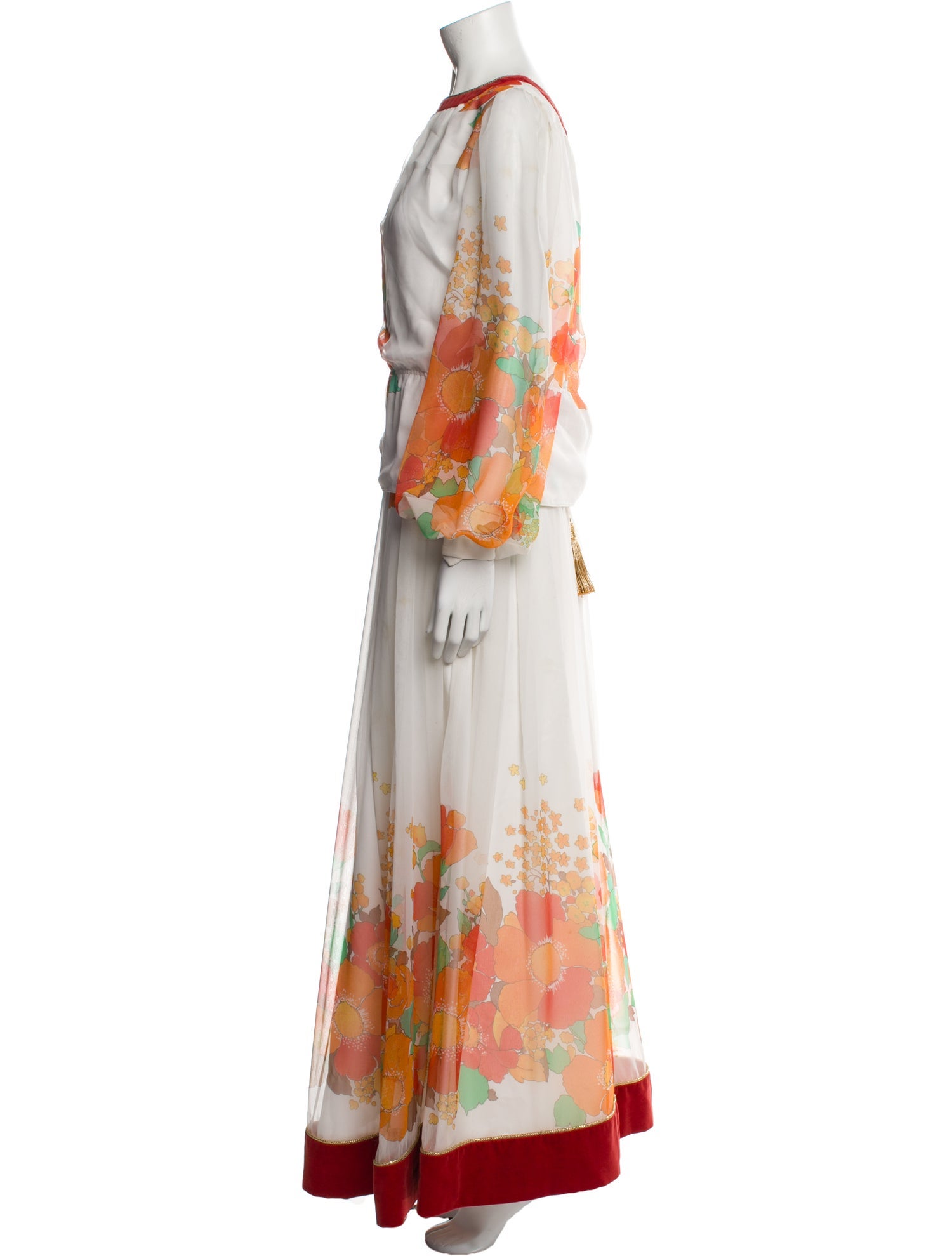 Mignon Floral Print Skirt Set