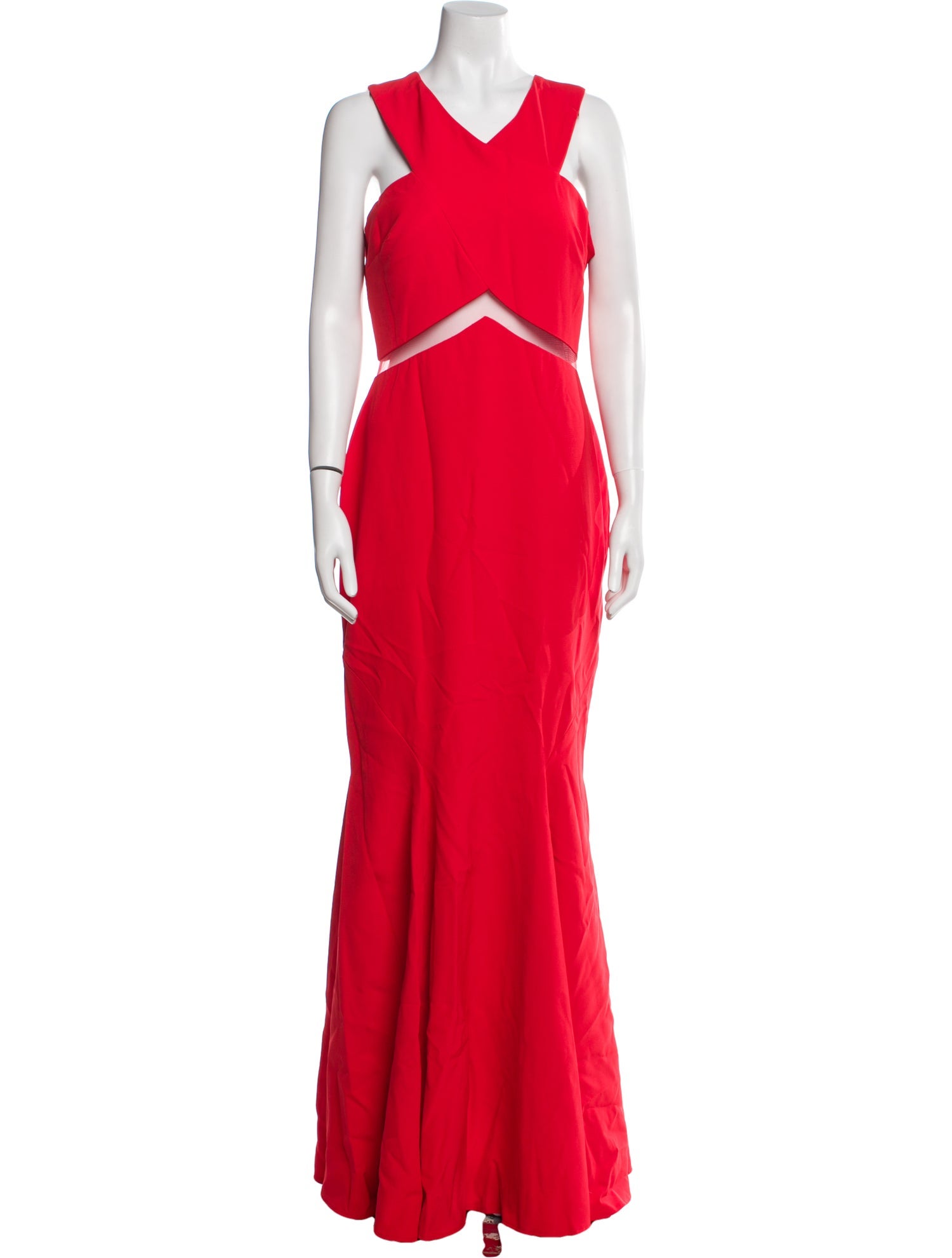 Mignon V-Neck Long Dress