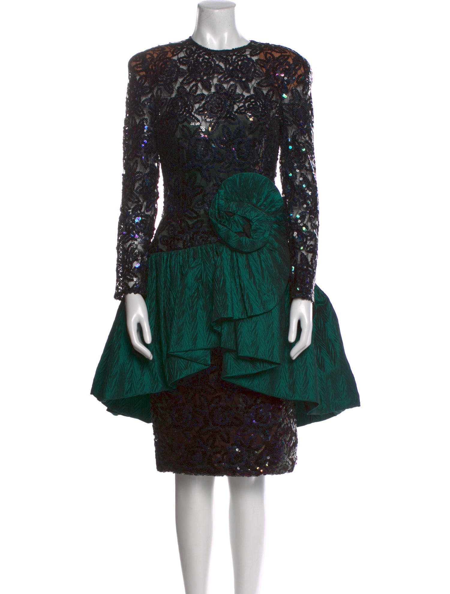 Mignon Printed Knee-Length Dress