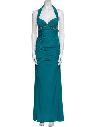 Mignon Halterneck Long Dress