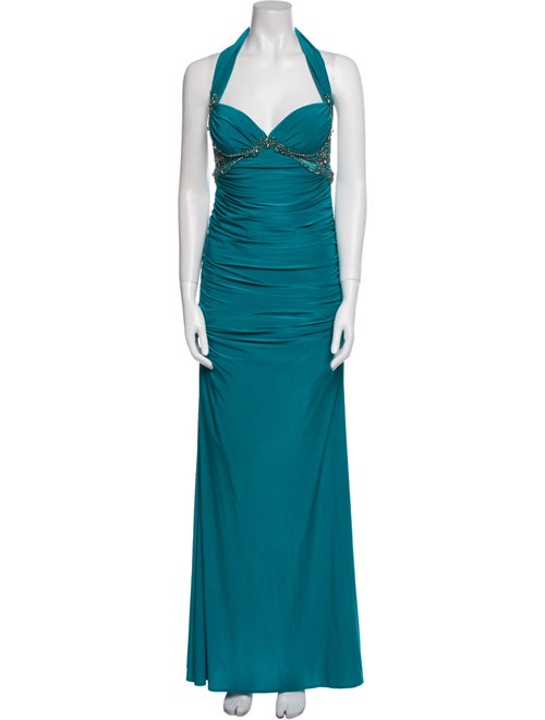 Mignon Halterneck Long Dress