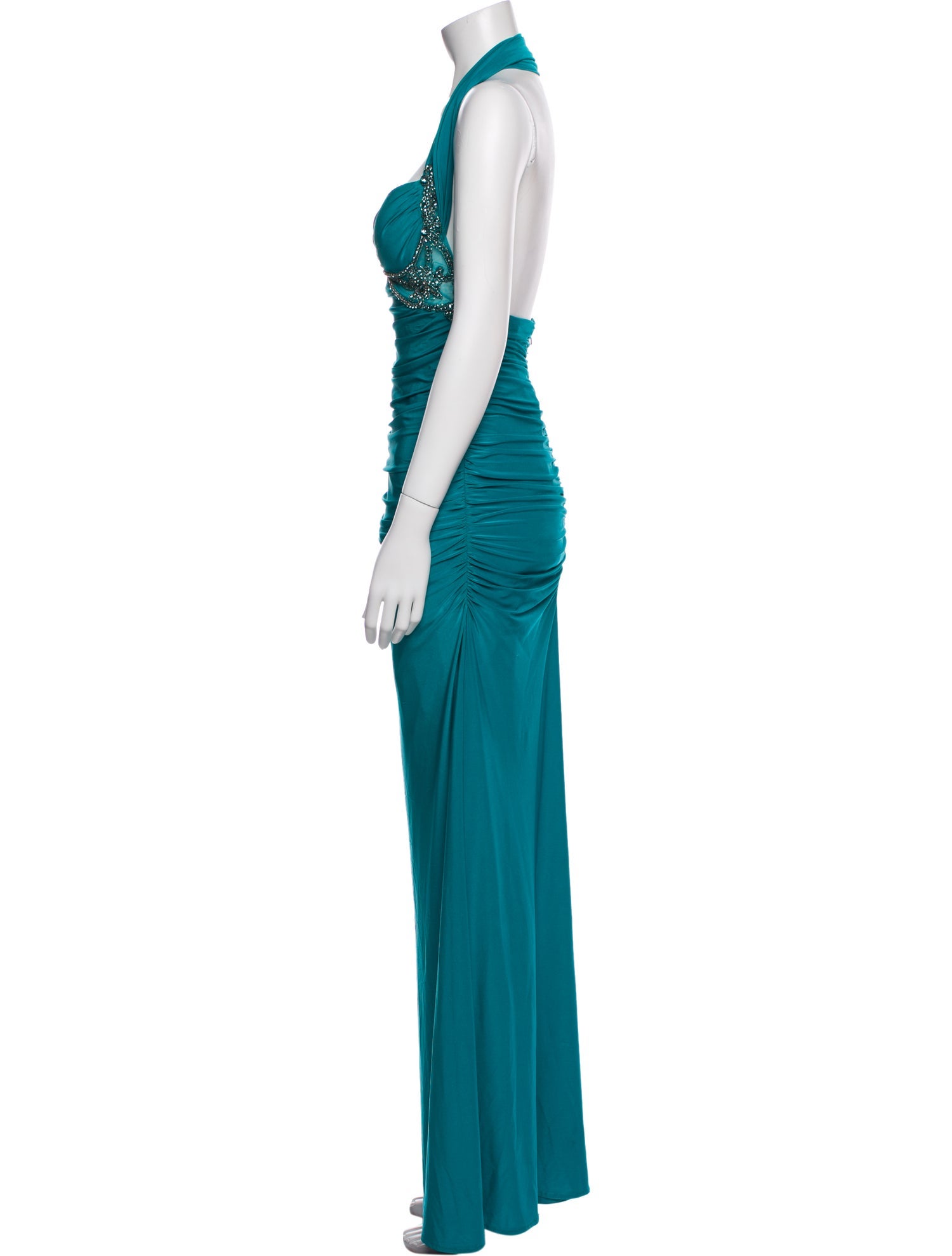 Mignon Halterneck Long Dress