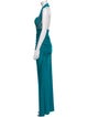 Mignon Halterneck Long Dress