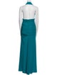 Mignon Halterneck Long Dress
