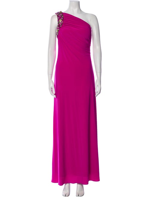 Mignon One-Shoulder Long Dress