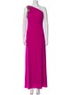 Mignon One-Shoulder Long Dress