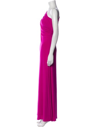 Mignon One-Shoulder Long Dress