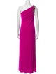 Mignon One-Shoulder Long Dress