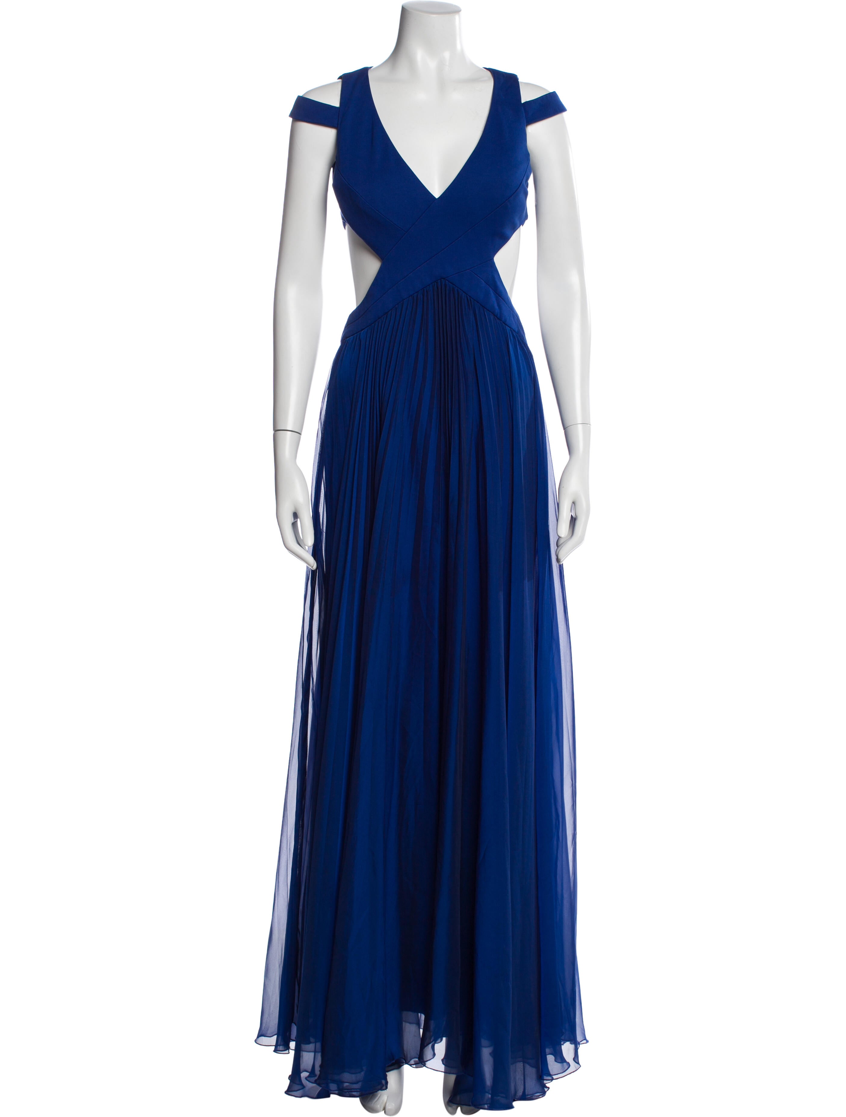 Mignon V-Neck Long Dress