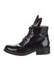 Minna Parikka Patent Leather Combat Boots