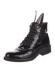 Minna Parikka Patent Leather Combat Boots