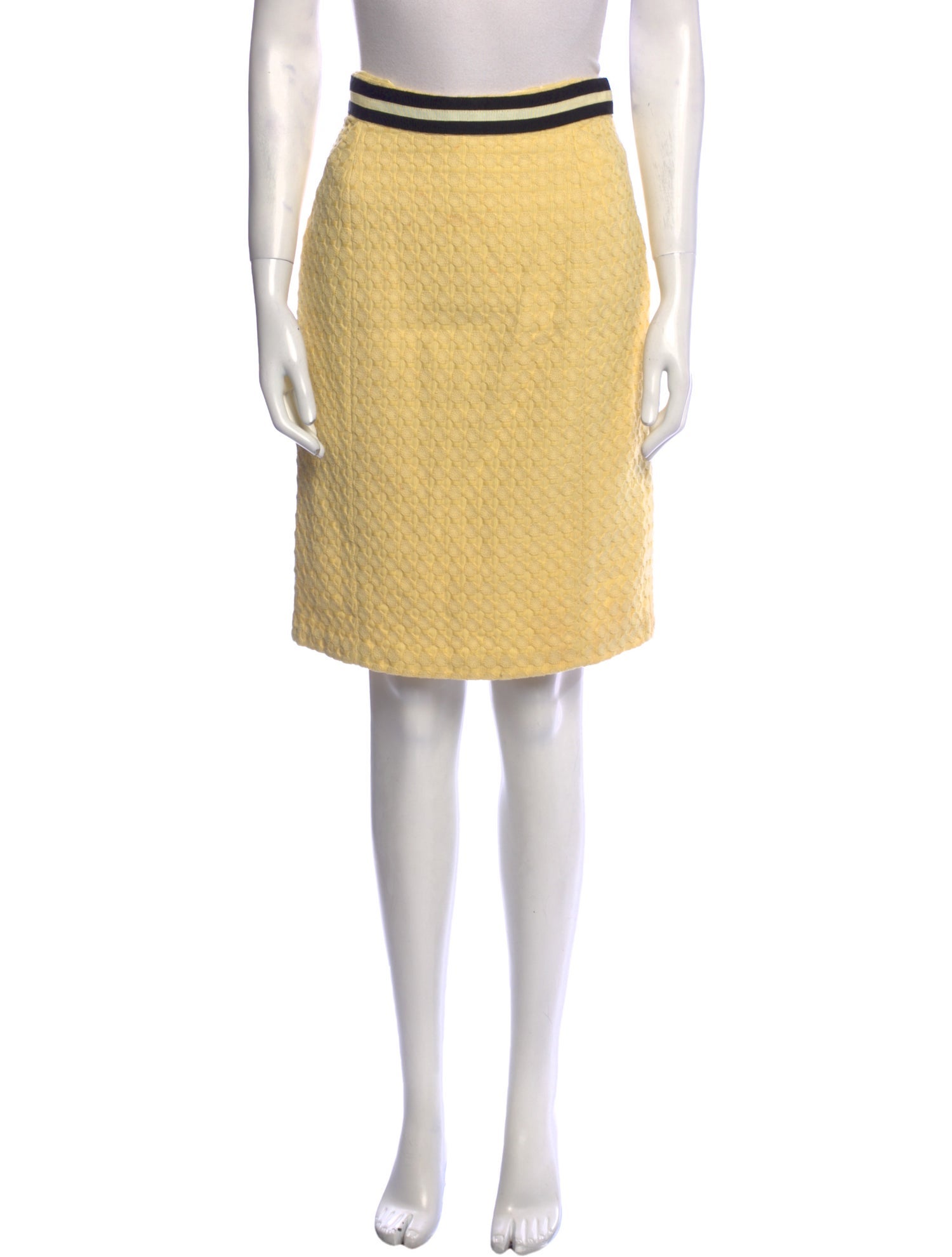 Milly Of New York Striped Knee-Length Skirt