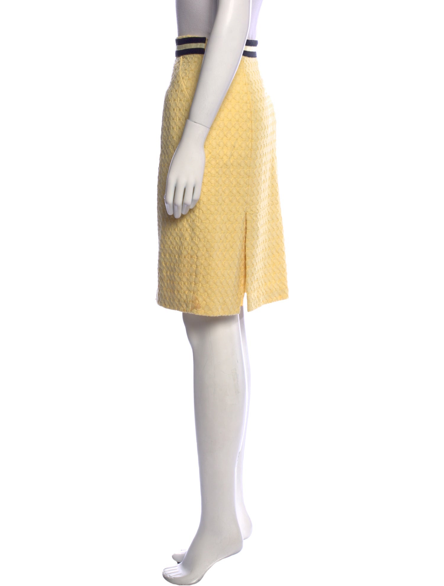 Milly Of New York Striped Knee-Length Skirt