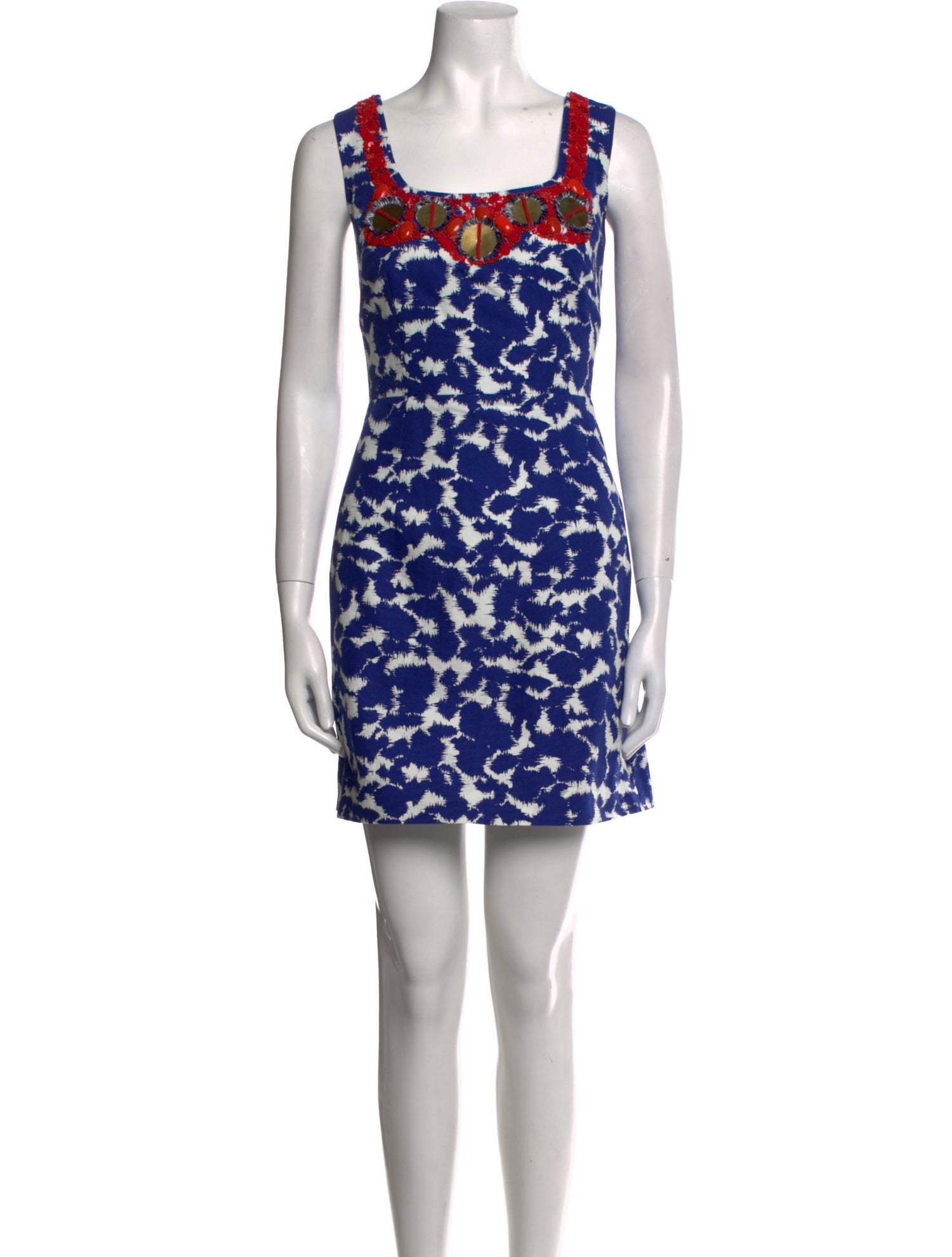 Milly Of New York Printed Mini Dress