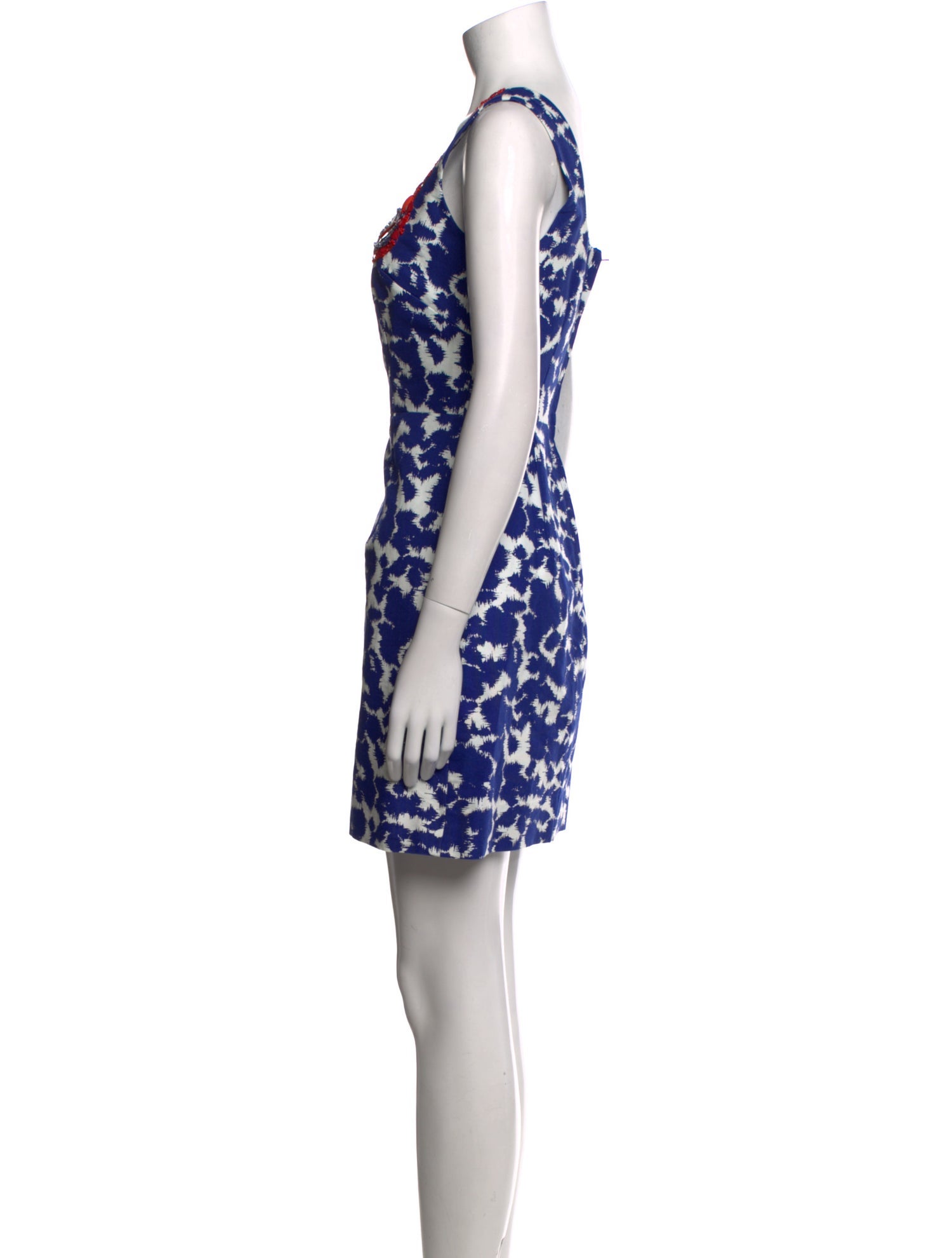 Milly Of New York Printed Mini Dress