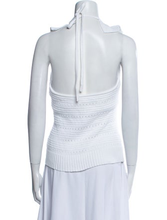 Milly Of New York Scoop Neck Sleeveless Top