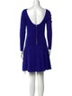 Milly Of New York Merino Wool Mini Dress