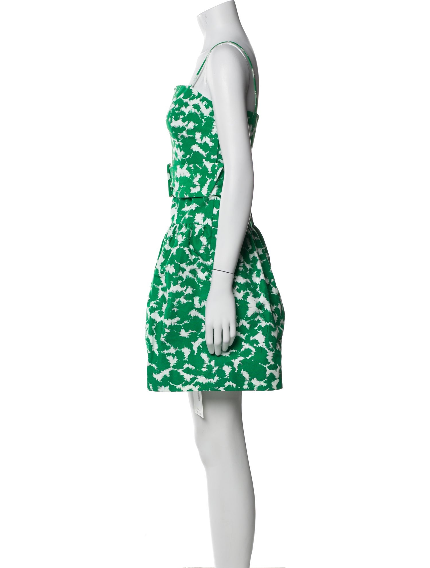 Milly Of New York Floral Print Mini Dress w/ Tags