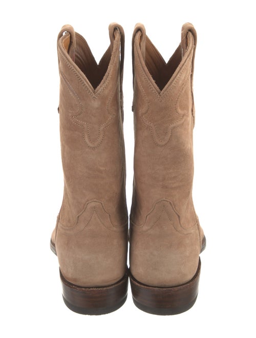 Miron Crosby Suede Western Boots