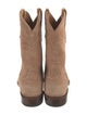 Miron Crosby Suede Western Boots