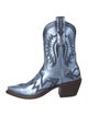 Miron Crosby Leather Printed Western Boots