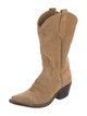 Miron Crosby Suede Western Boots