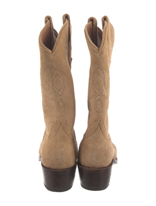 Miron Crosby Suede Western Boots