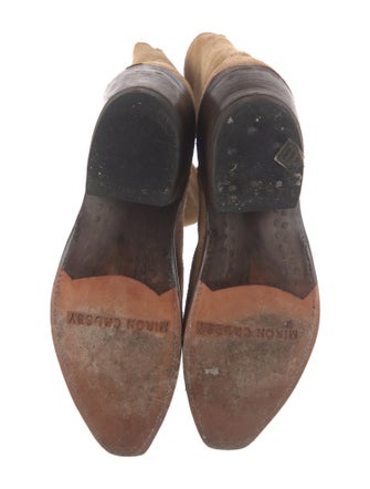 Miron Crosby Suede Western Boots