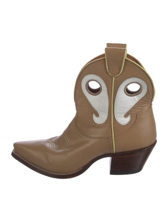 Miron Crosby Leather Western Boots