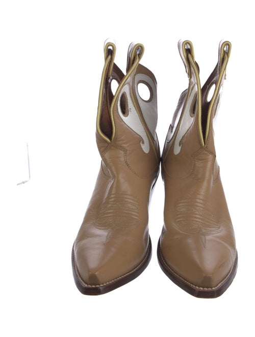 Miron Crosby Leather Western Boots