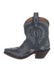 Miron Crosby Leather Printed Western Boots