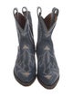 Miron Crosby Leather Printed Western Boots
