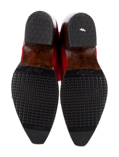 Miron Crosby Suede Western Boots