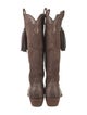 Miron Crosby Suede Western Boots