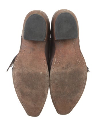 Miron Crosby Suede Western Boots