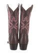 Miron Crosby Leather Printed Western Boots
