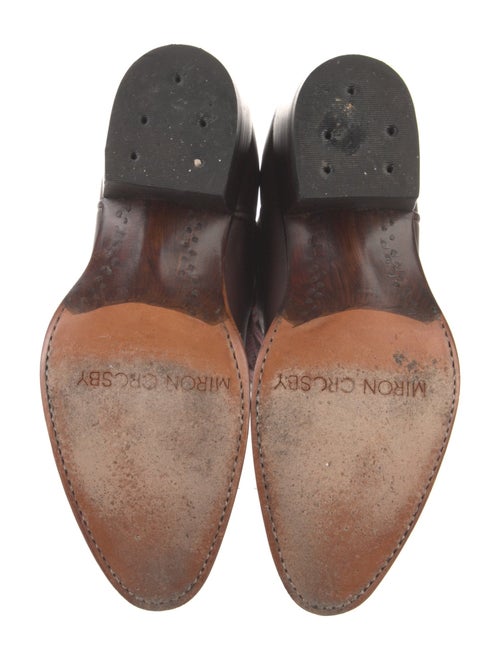 Miron Crosby Leather Printed Western Boots