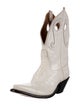 Miron Crosby x prabal gurung Patent Leather Western Boots