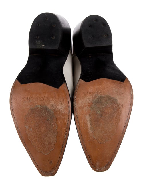 Miron Crosby x prabal gurung Patent Leather Western Boots