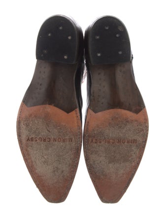 Miron Crosby Leather Printed Western Boots