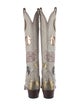 Miron Crosby Leather Printed Western Boots