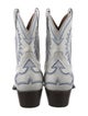 Miron Crosby Leather Patterned Western Boots