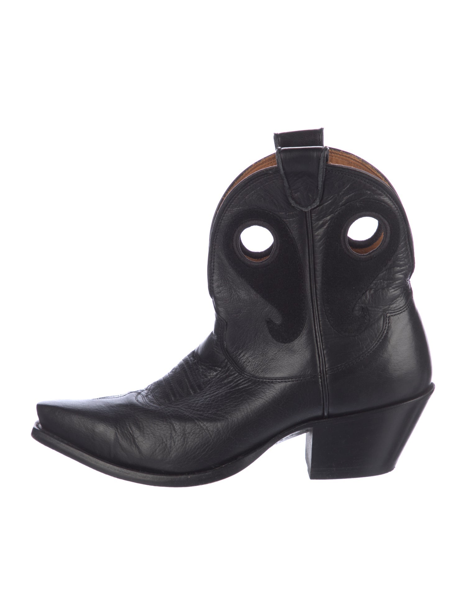 Miron Crosby Leather Western Boots