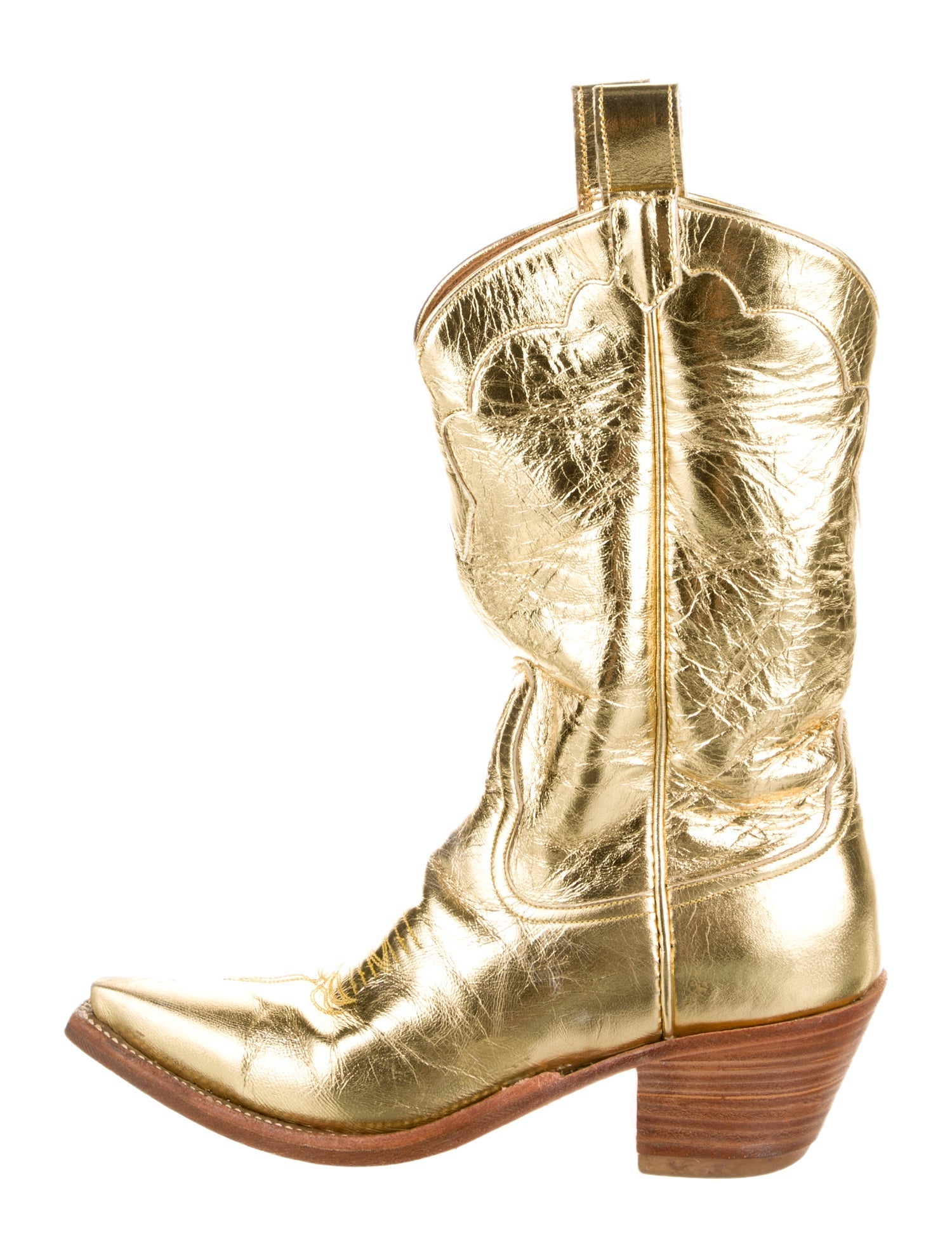 Miron Crosby Leather Western Boots