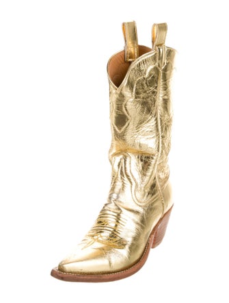 Miron Crosby Leather Western Boots