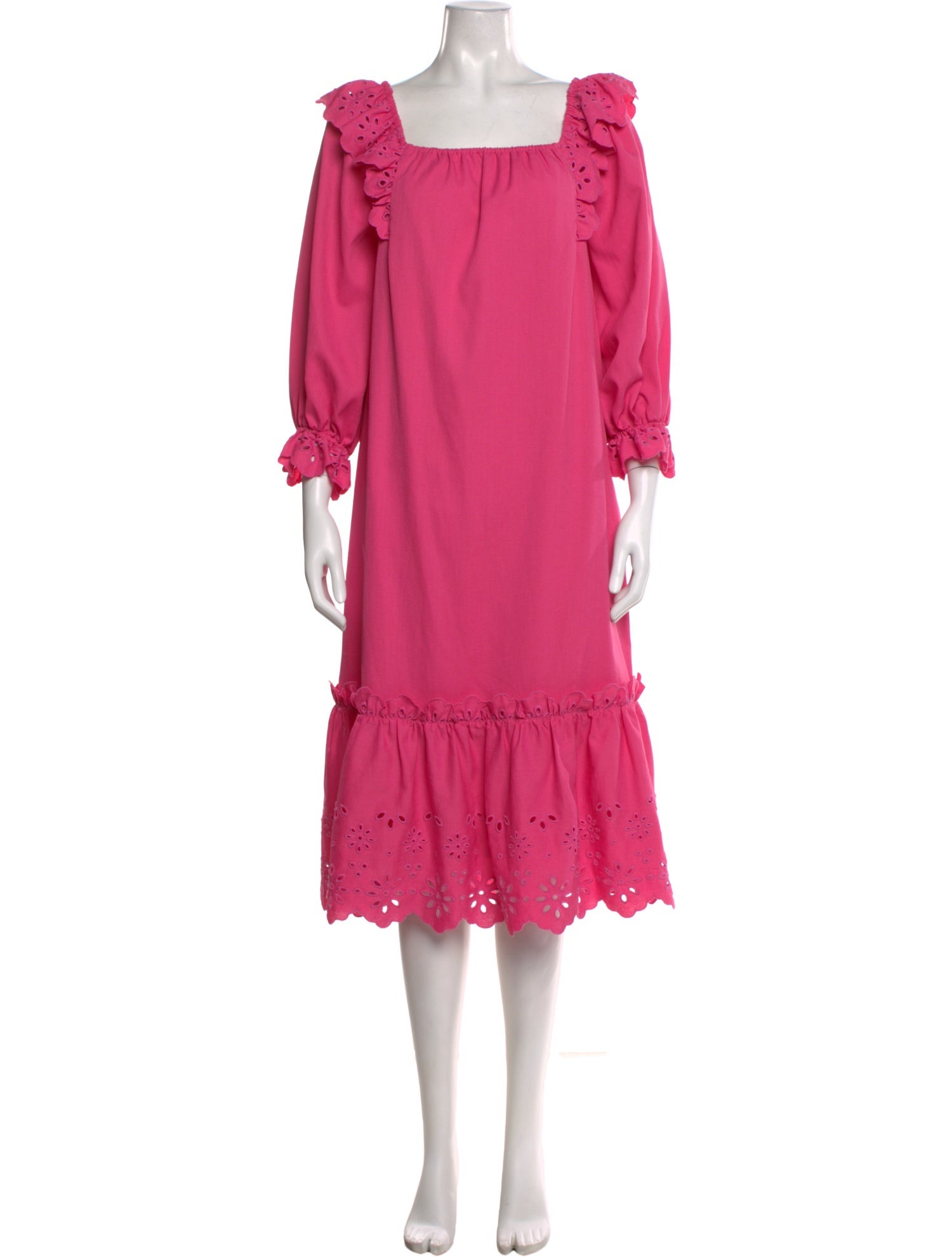 crosby pink dress Crosby hot pink Emilie dress, size M