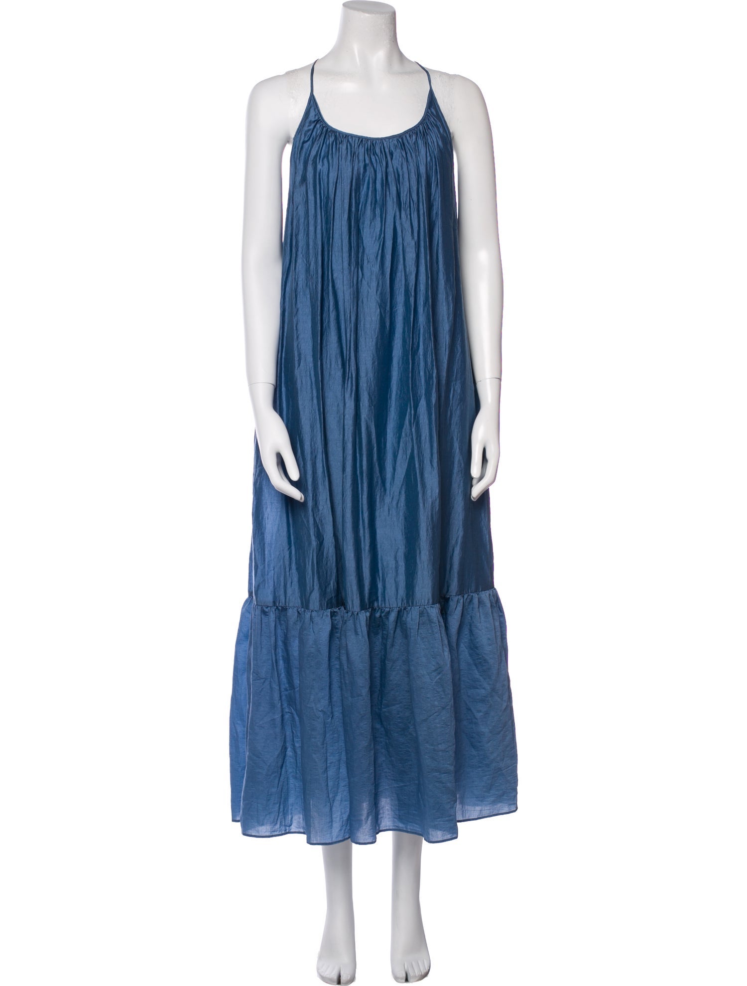 Missing You Already Scoop Neck Long Dress