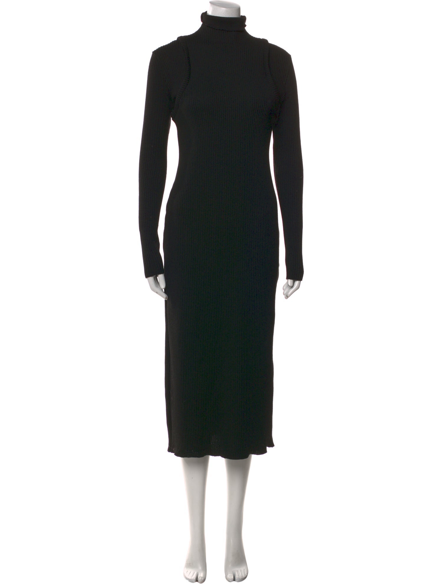 Missing You Already Turtleneck Long Dress